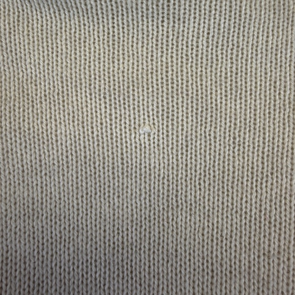 Talbots Womens Ivory Cardigan V-Neck Angora 3X Academia Classic Minimalist Chic - Picture 15 of 15